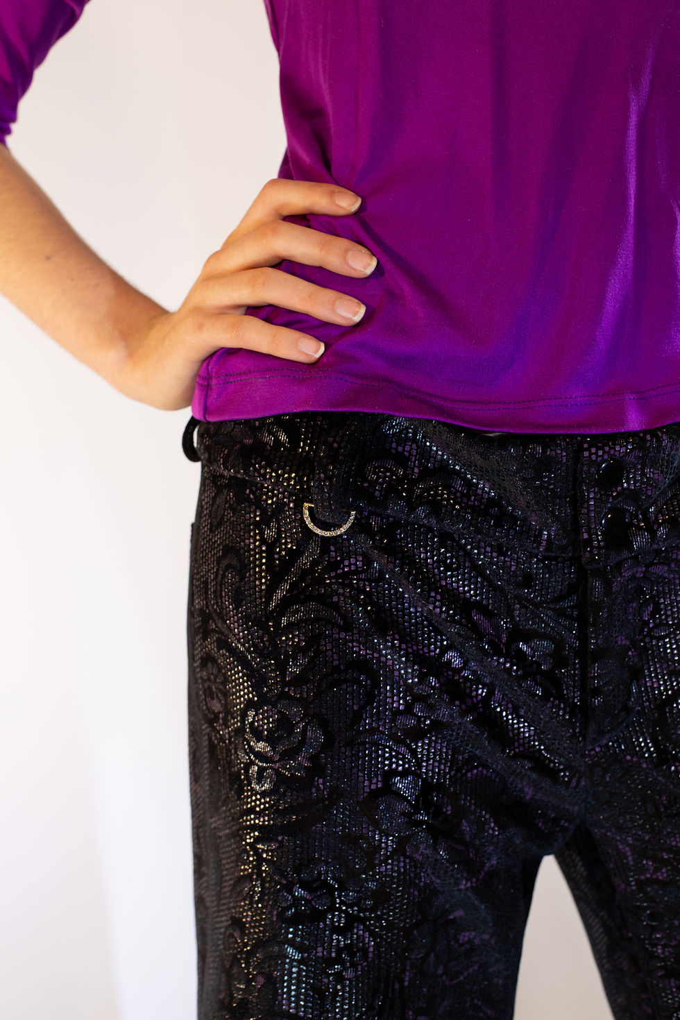 Thumbnail: Velvet Baroque Bell-bottoms