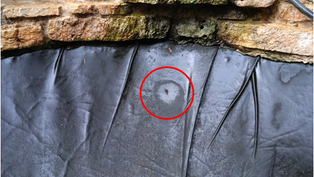 תיקון חור ביריעת איטום