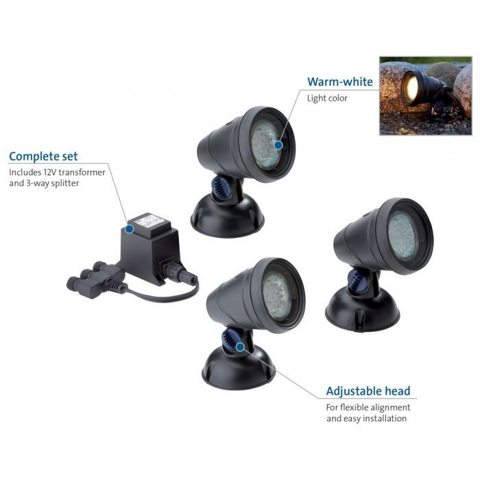 תמונה ממוזערת: סט תאורה תת-מימית OASE LunAqua LED Set 3