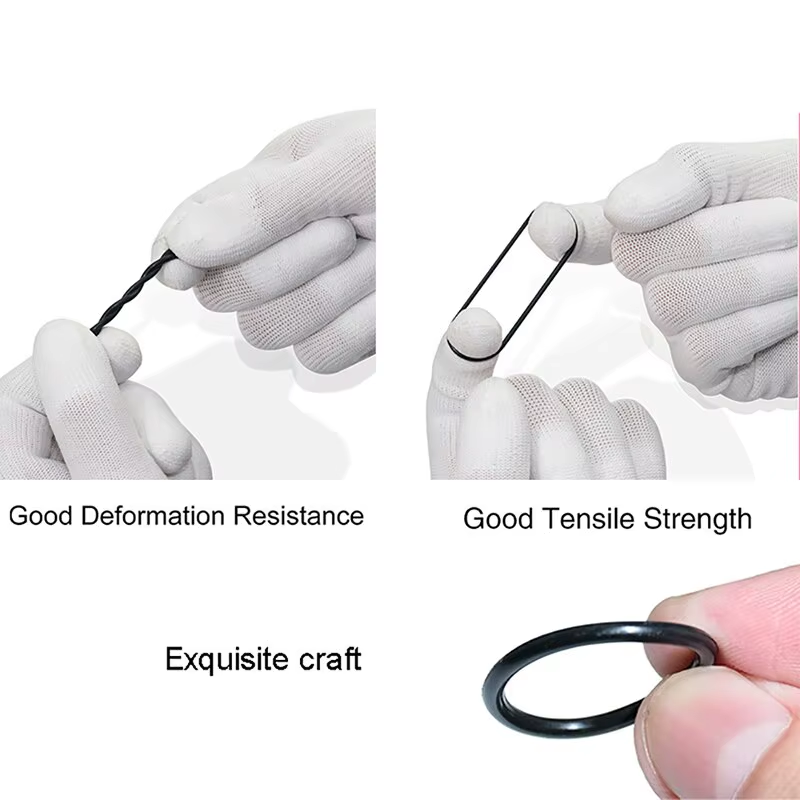 Thumbnail: 200Pcs Rubber O-Ring Boxed for Faucet Hose Connector Seal Valve Water Proof Mach
