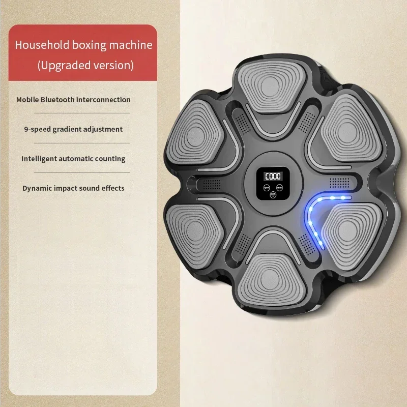 Thumbnail: New Smart Music Boxing Machine Adult/Children Sports Fitness Boxing Trainer Home