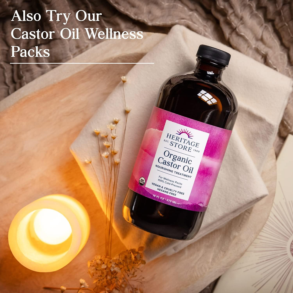 Thumbnail: Organic Castor, Glass Bottle, Cold Pressed, Rich Hydration for Hair & Skin, Bold