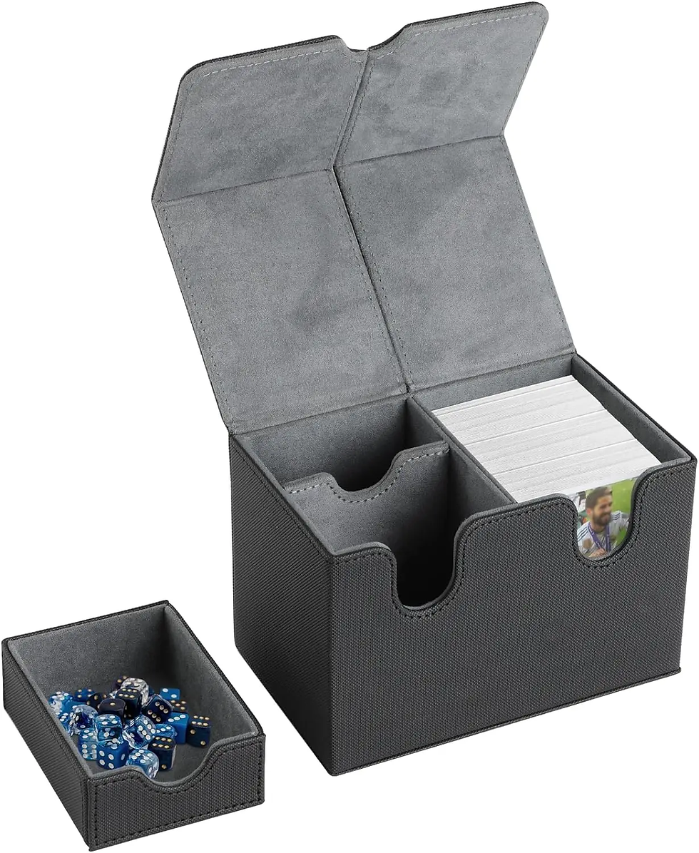 Thumbnail: Card Storage Box Card Box Big Brand Box Solid Color Storage Box Top Side Install