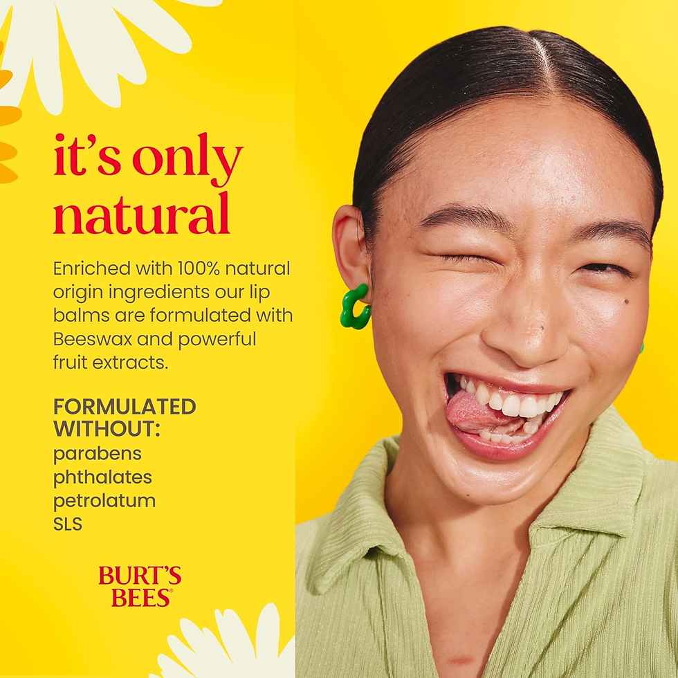 Thumbnail: 100% Natural Origin Moisturising Lip Balm Set, Freshly Picked - Beeswax, Cucumbe