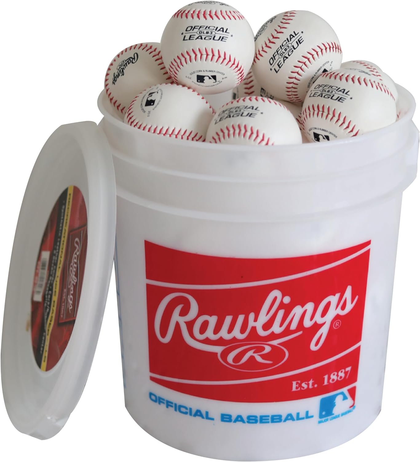 | Official League Recreational Use Practice Baseballs | Youth/8U | OLB3 | Bucket