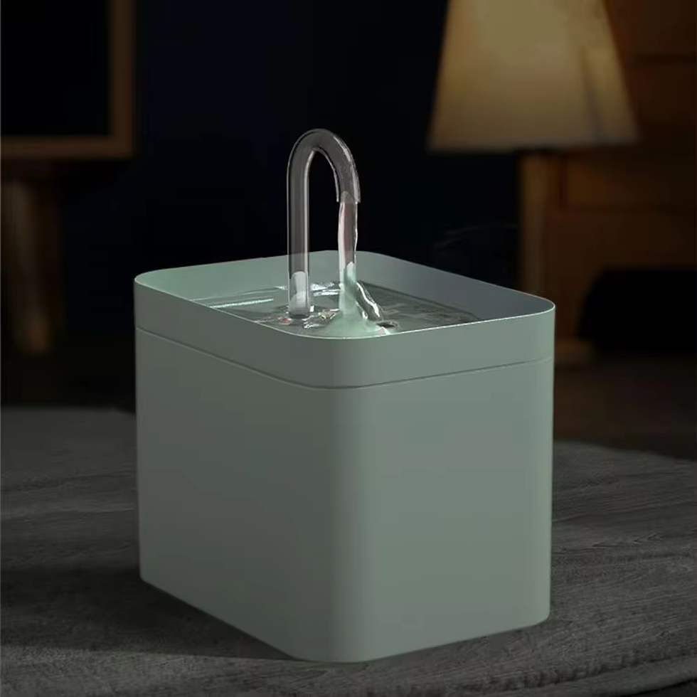 Thumbnail: Ultra-Quiet Cat Water Fountain Filter Smart Automatic Pet Dog Water Dispenser&Bu
