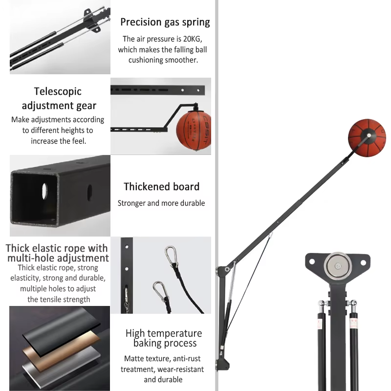 Thumbnail: Wall-Mounted Basketball Pitching Corrector Basketball Shooting Train Smooth Shoo