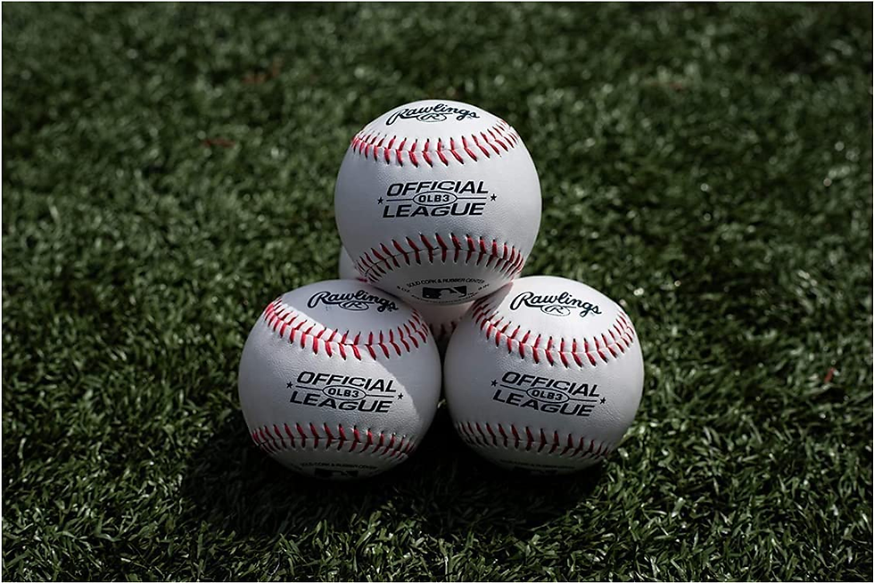 Thumbnail: | Official League Recreational Use Practice Baseballs | Youth | Bag of 12 | OLB3