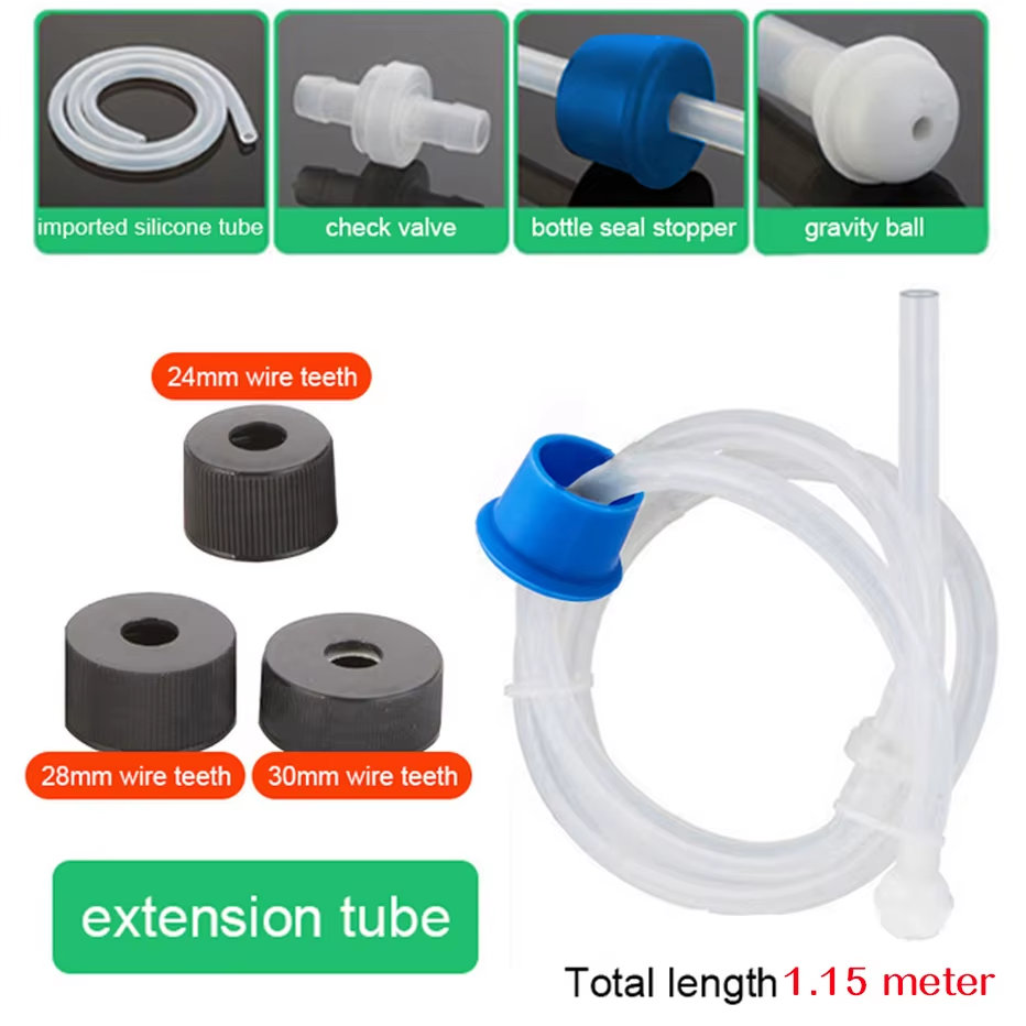Thumbnail: Soap Dispenser for Kitchen Sink Extension Tube Kit Replacement Metal under Deck 