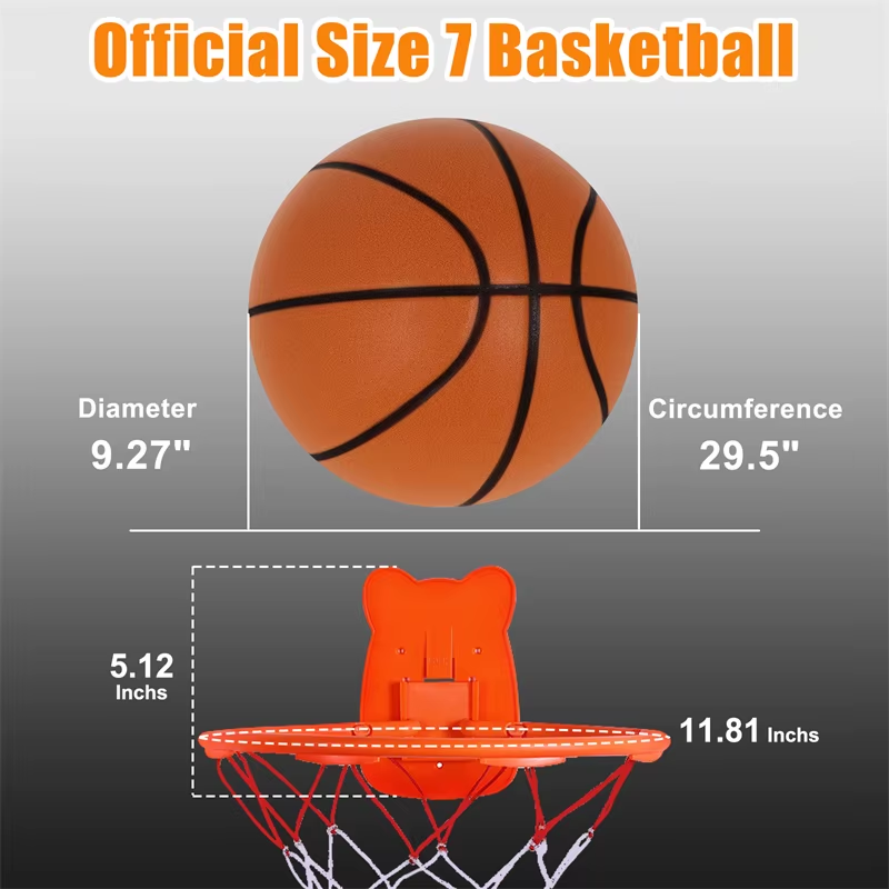 Thumbnail: 2024 New Silent Basketball High Density Soft PU Foam Indoor Mute Ball Bouncing N