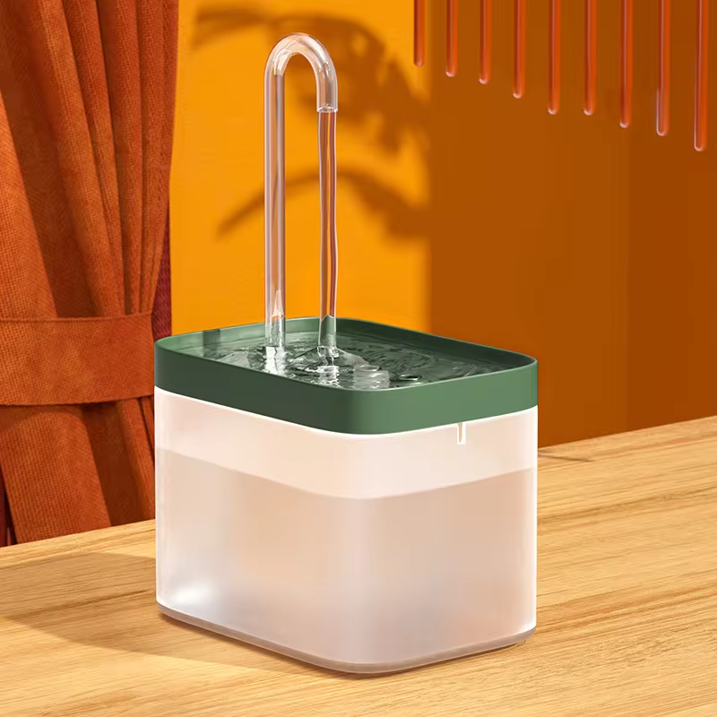 Thumbnail: Ultra-Quiet Cat Water Fountain Filter Smart Automatic Pet Dog Water Dispenser&Bu