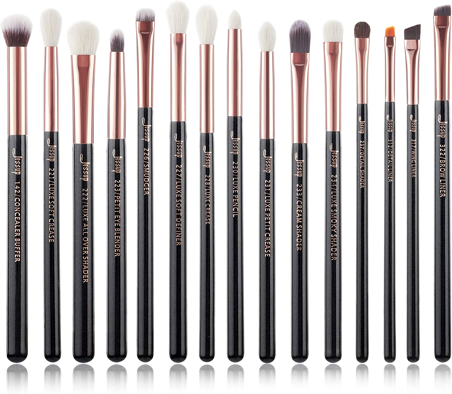 15Pcs Professional Makeup Brushes Set Make up Brush Tools Kit Cosmetics Tools Ey