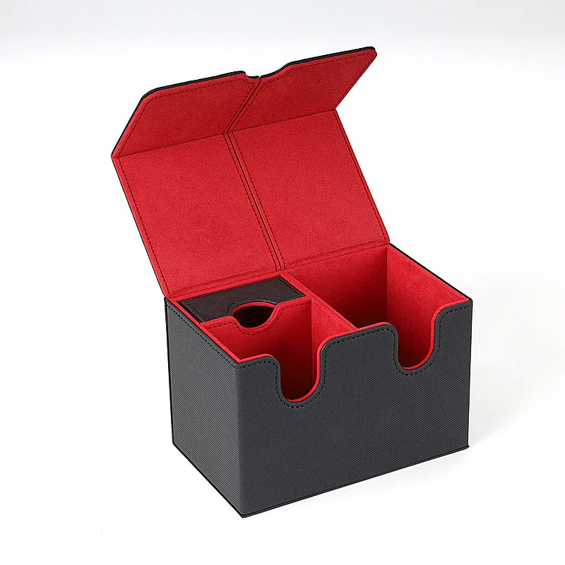 Thumbnail: Card Storage Box Card Box Big Brand Box Solid Color Storage Box Top Side Install