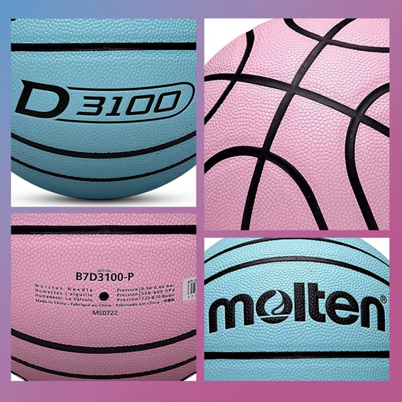 Thumbnail: Official Size 7/6/5 Basketball Balls Soft and Wear-Resistant PU Material Basketb