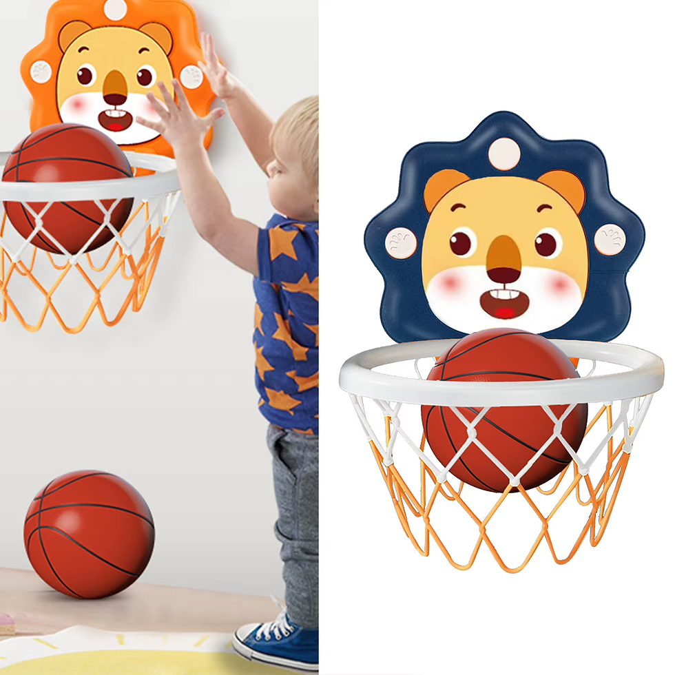 Thumbnail: 709H Children Hanging Basketball Board Punch Free Boys Basketball Stand Toys Kin