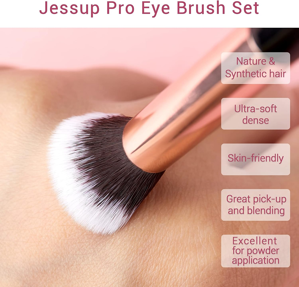 Thumbnail: 15Pcs Professional Makeup Brushes Set Make up Brush Tools Kit Cosmetics Tools Ey