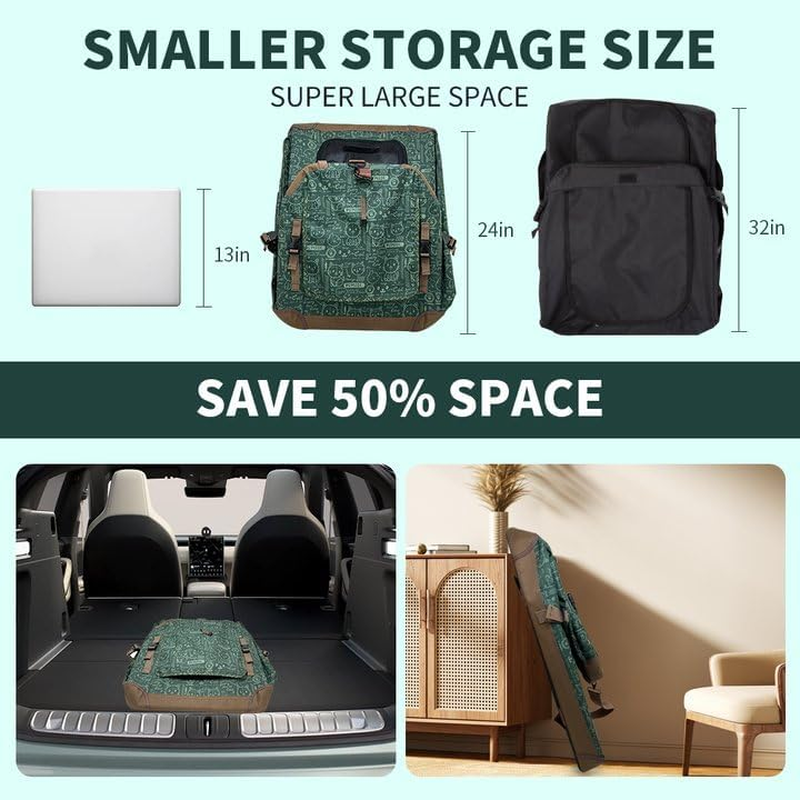 Thumbnail: Extra Large Cat Carrier Soft Sided, Portable Small Dog Carrier for 2 Cats, 24"X1