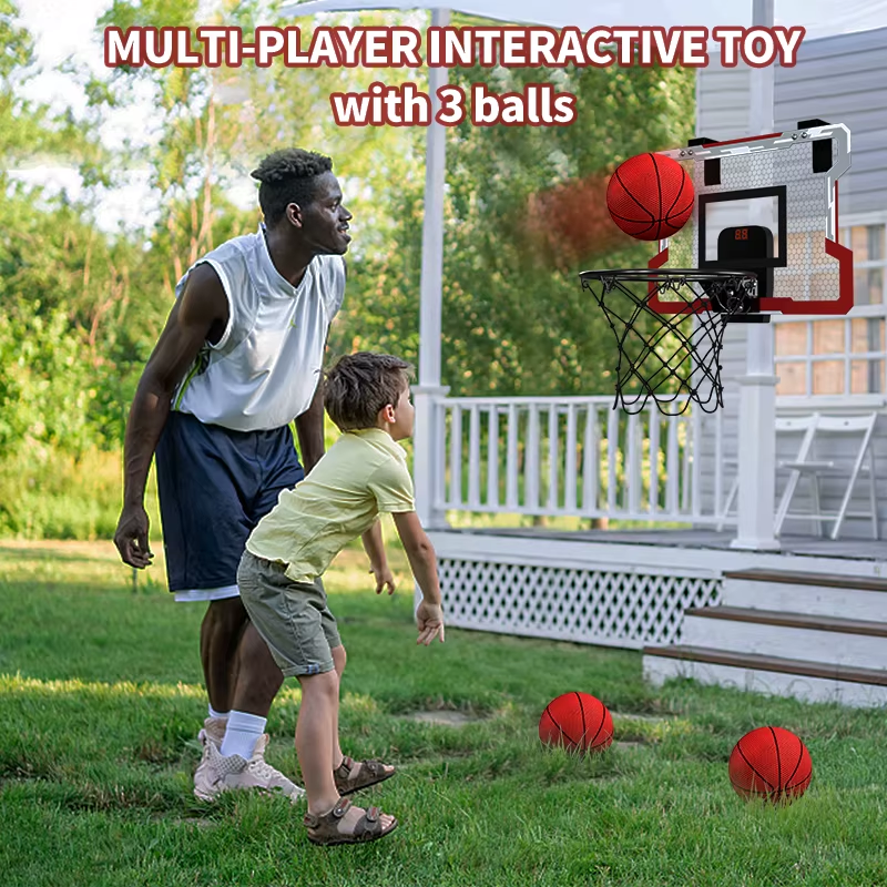 Thumbnail: Outdoor Basketball Hoop for Kids Indoor Basketball Hoops,Mini Basketball Hoop wi