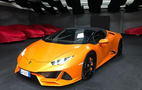 RENT LAMBORGHINI HURACAN EVO SPYDER IN PORTO CERVO