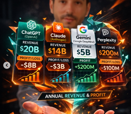 AI Boom Hits $80B Revenue But OpenAI and Anthropic Dominate the Market