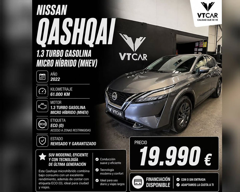 Miniatura: Nissan Qashqai 1.3 turbo MicroHibrid AÑO: 2022 KM: 61000