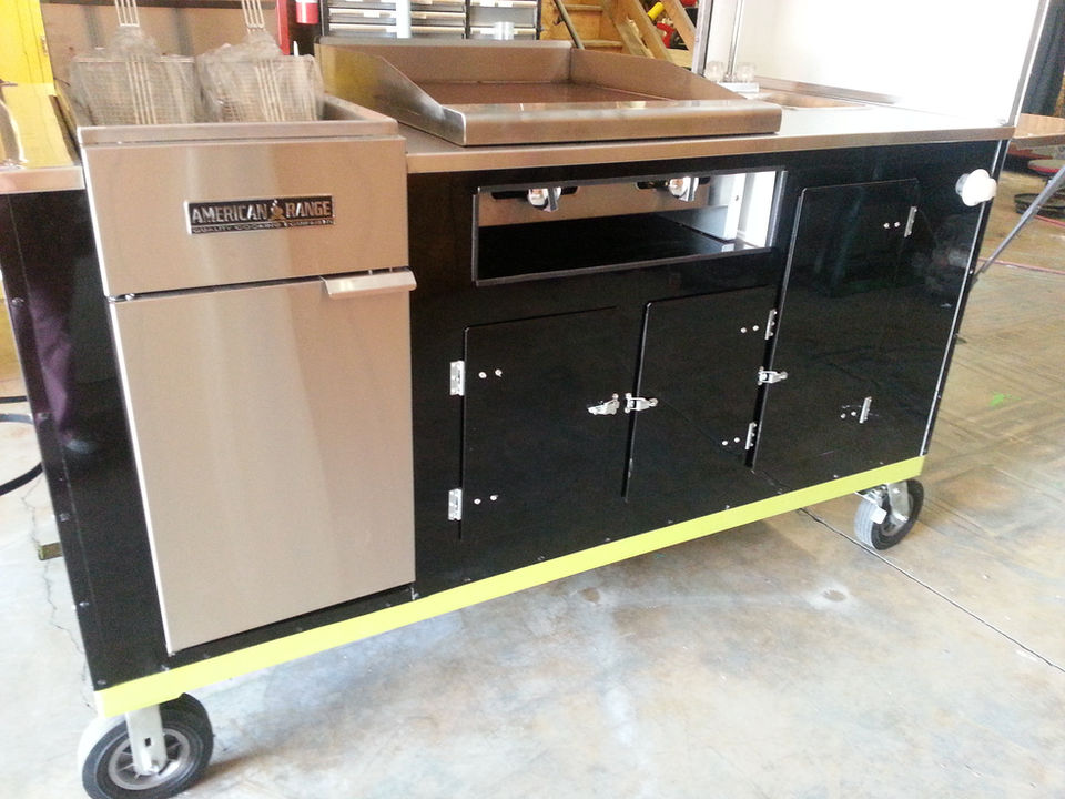 food cart, hot dog cart, taco cart, ice cream cart, mobile food cart, mobile food unit, custom cart, deep fryer cart, catering mobile food cart