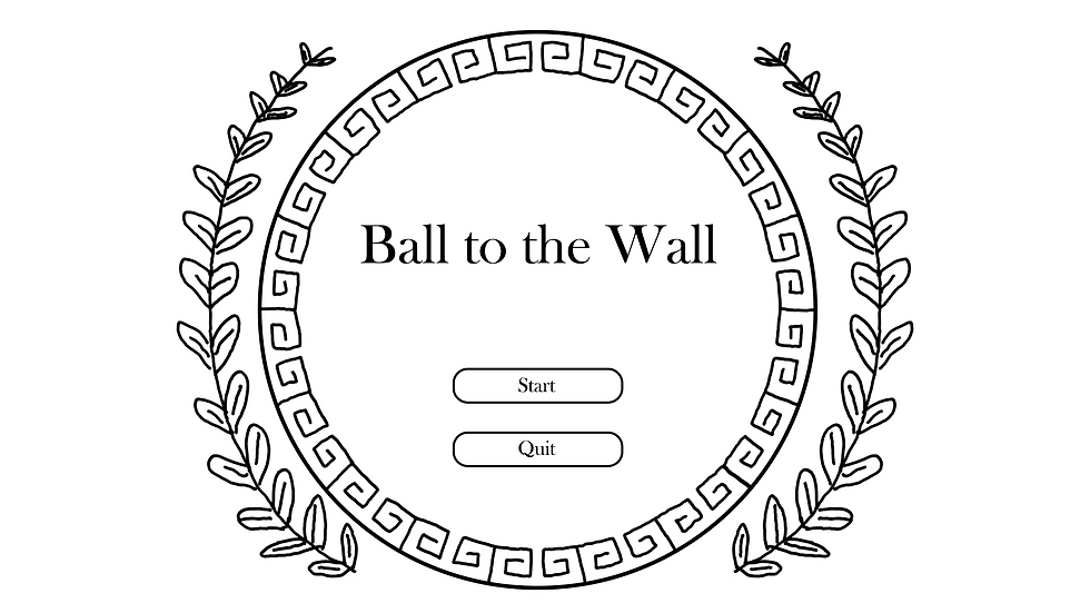 Ball to the Wall Title Sketch