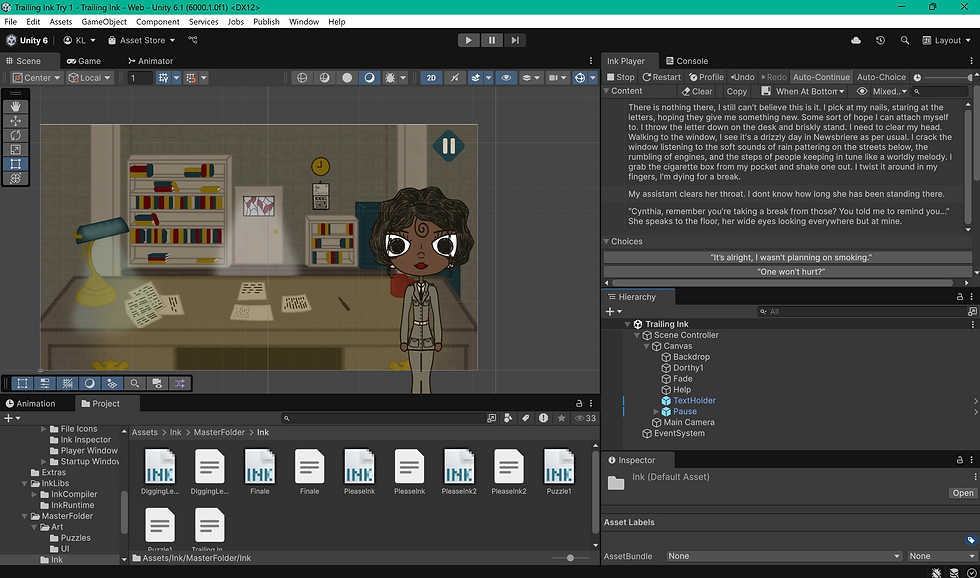 Trailing Ink-Inky/Unity Plugin