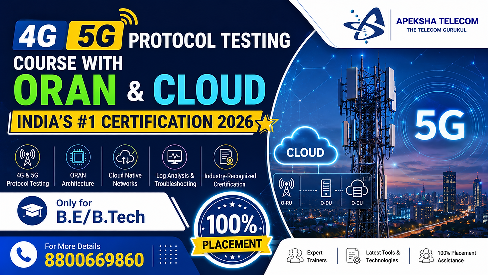 4G 5G Protocol Testing Course