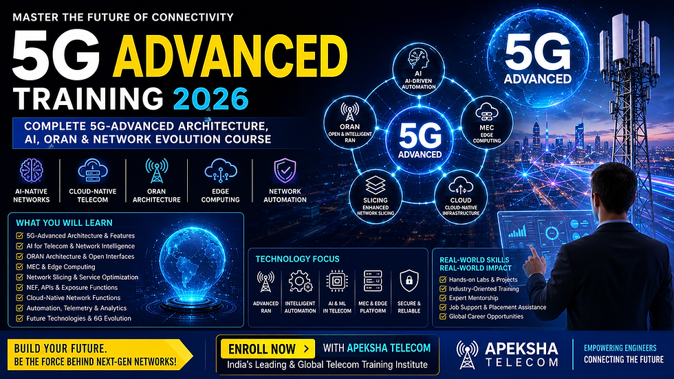 5G Advanced Training 2026