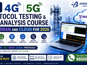 Advanced 4G 5G Protocol Testing