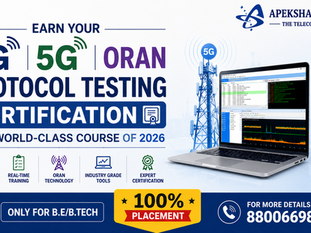 Earn Your 4G 5G ORAN