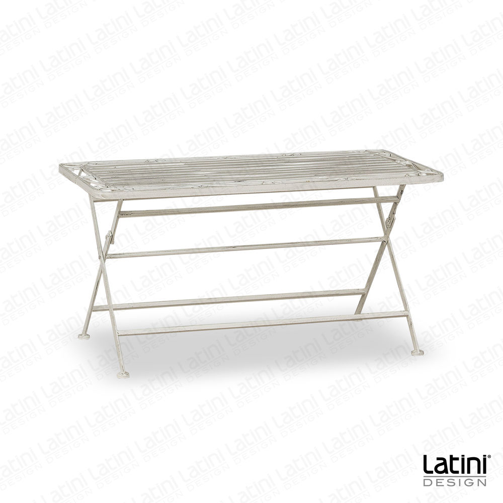 Tavolo Lounge Violet Bianco Anticato