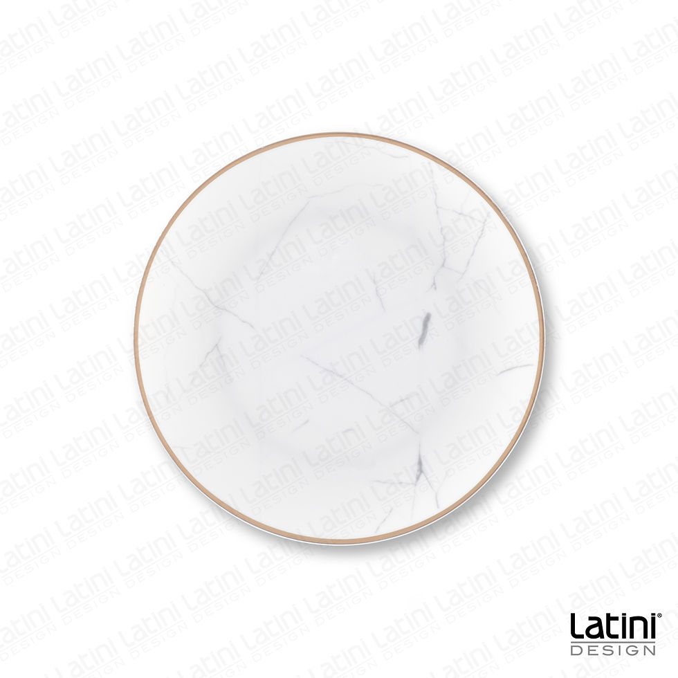 Miniatura: Linea Stone Bianco Filo Oro