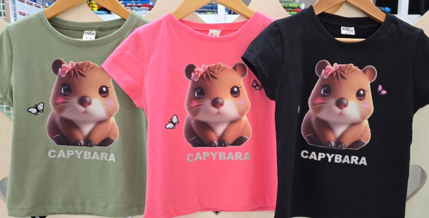 Remera Capybara