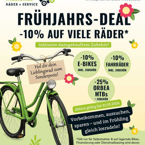 Frühling im Murtal – Zeit, wieder aufs Rad zu steigen