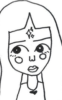 Contemporary art sketch