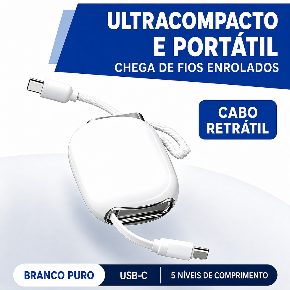 Miniatura: Cabo USB-C Retrátil 240W