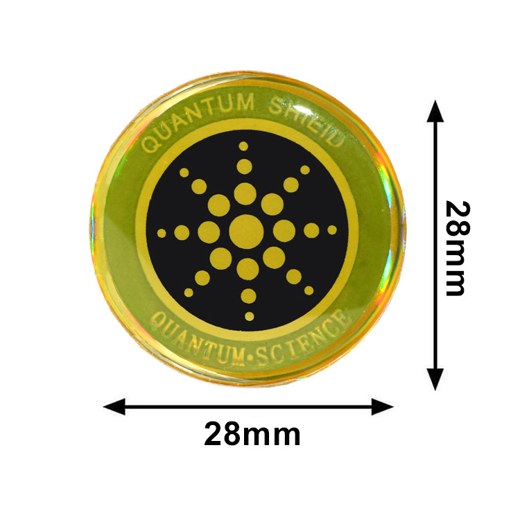 Miniatura: Quantum Anti Radiation Shield 5G EMF Protection - Phones Laptops - 12 Stickers
