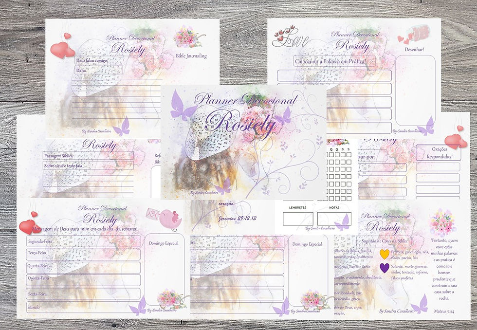 Miniatura: Planner Devocional Rosiely
