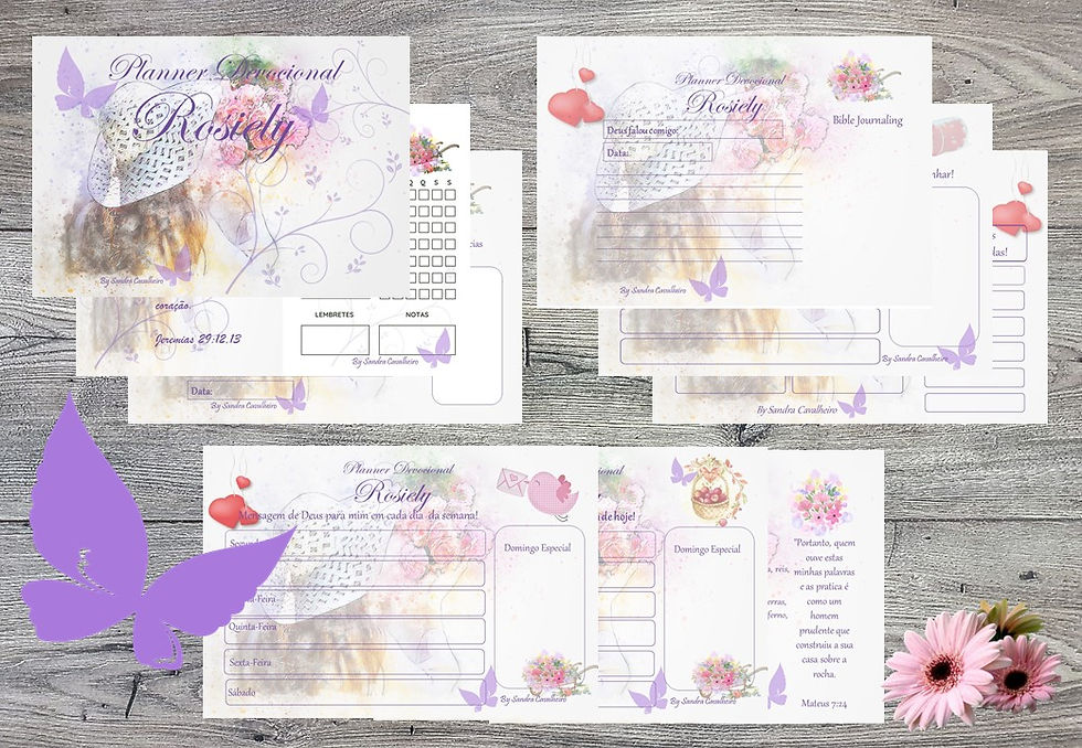 Miniatura: Planner Devocional Rosiely