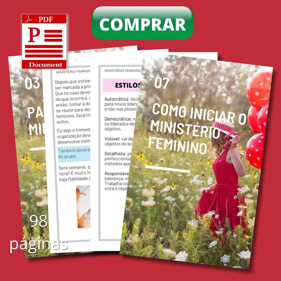 Miniatura: Ebook Ministério Feminino