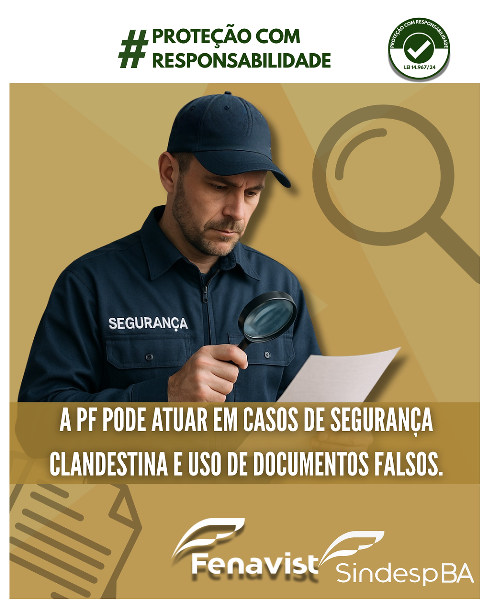 #NovaSegurançaPrivada #Lei149672024 #FiscalizaçãoDaPF #SetorLegalizado #Fenavist