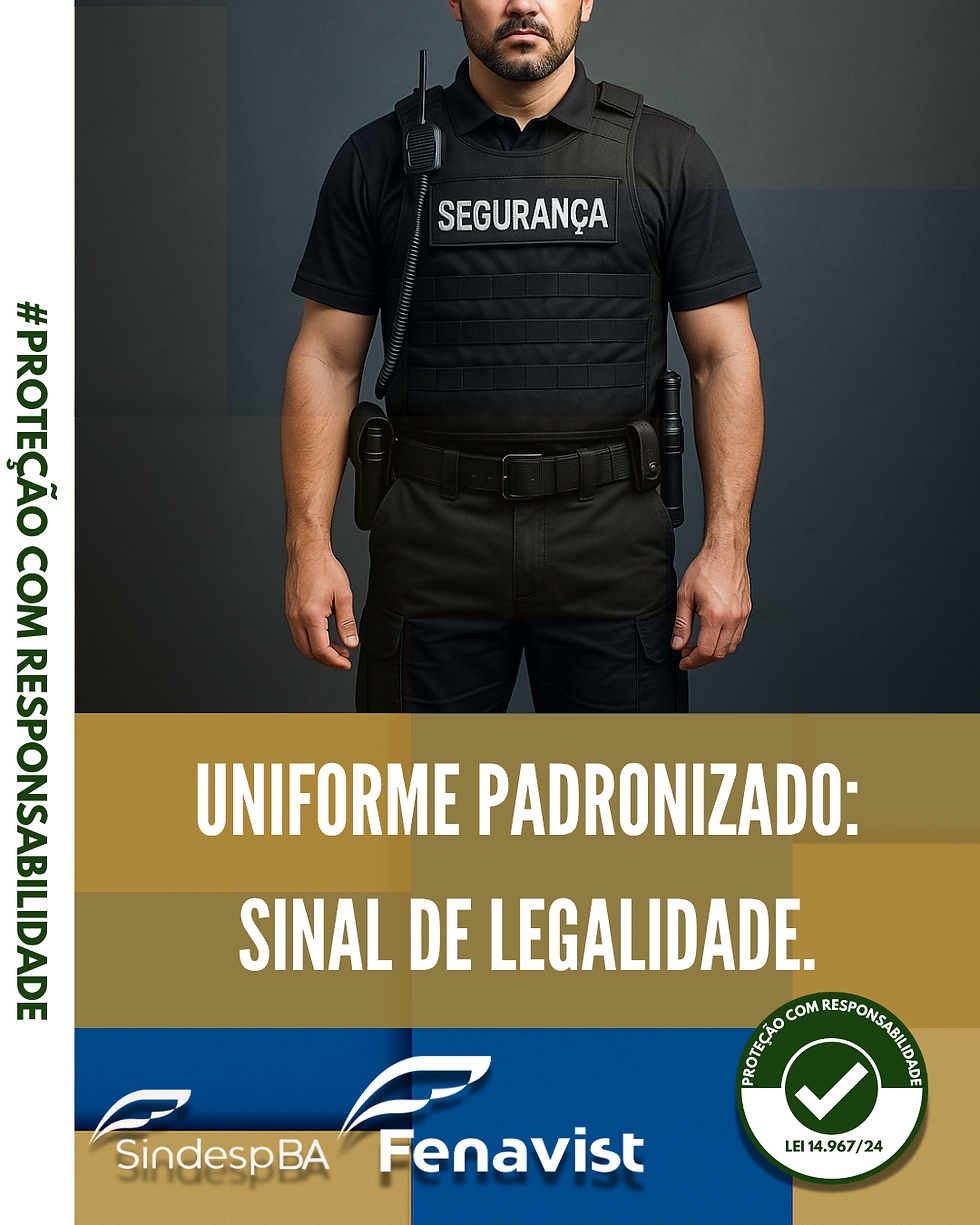 #NovaSegurançaPrivada #Lei149672024 #Padronização #SegurançaLegal #Fenavist