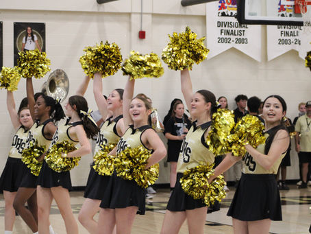 Trojans celebrate with pep rally