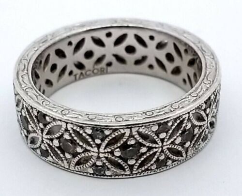 Tacori Sterling Diamonique Epiphany Harlequin Eternity Band