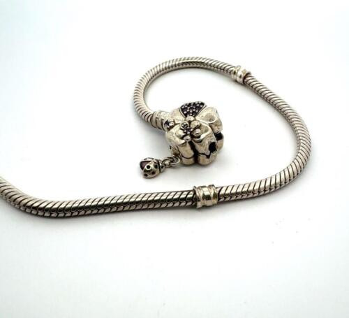 Pandora, Poetic Wildflower Meadow w/ Ladybug Dangle Clasp