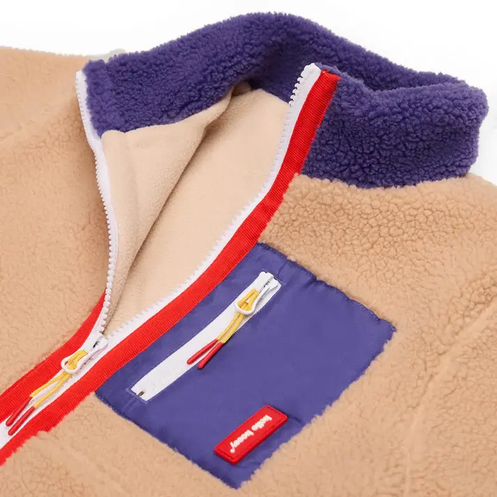 Miniature : Veste Polaire - Plum beige