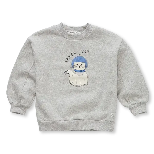Miniature : Sproet Sprout - Sweatshirt Space Cat