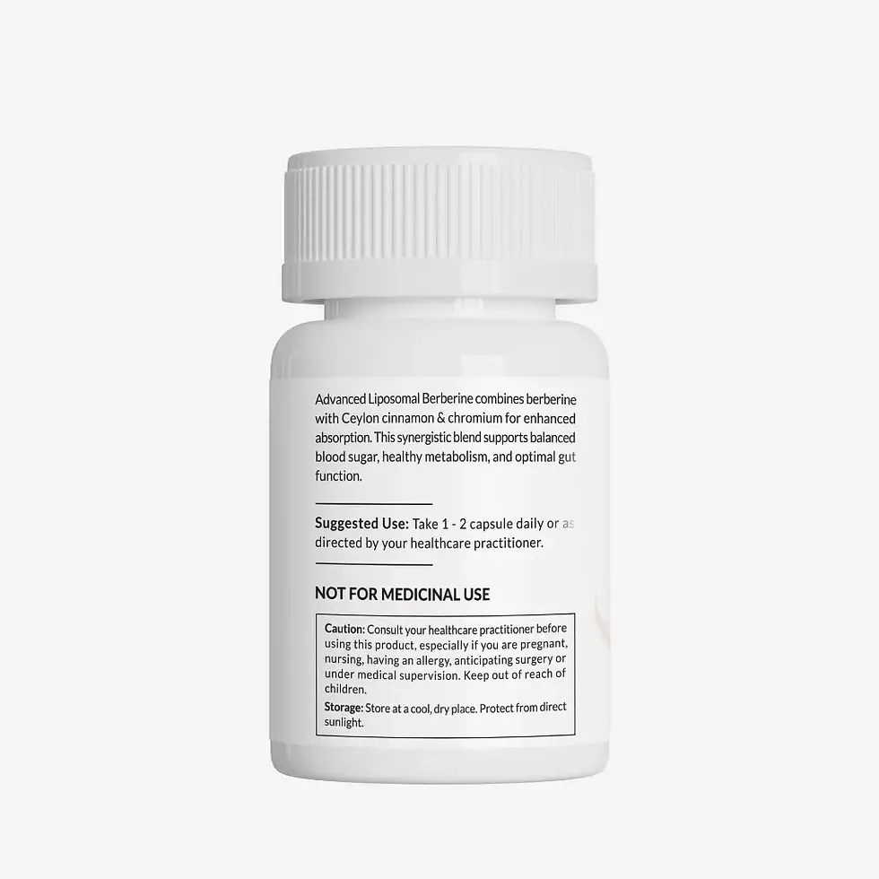 Thumbnail: Vitaone Liposomal Berberine Complex Cinnamon + Chromium - 30 Veg Caps